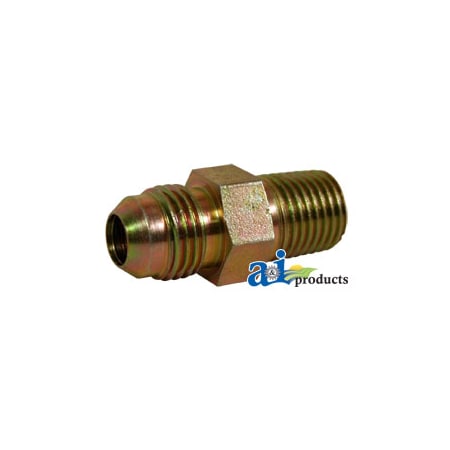 A & I Products Straight Solid Male JIC X Male NPT Adapter 3.75" x4" x2" A-43C28